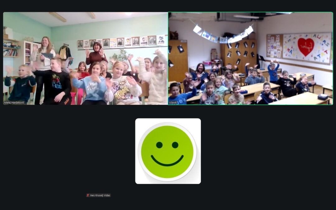 Online susret partnera u projektu Čitanje ne pozna granice