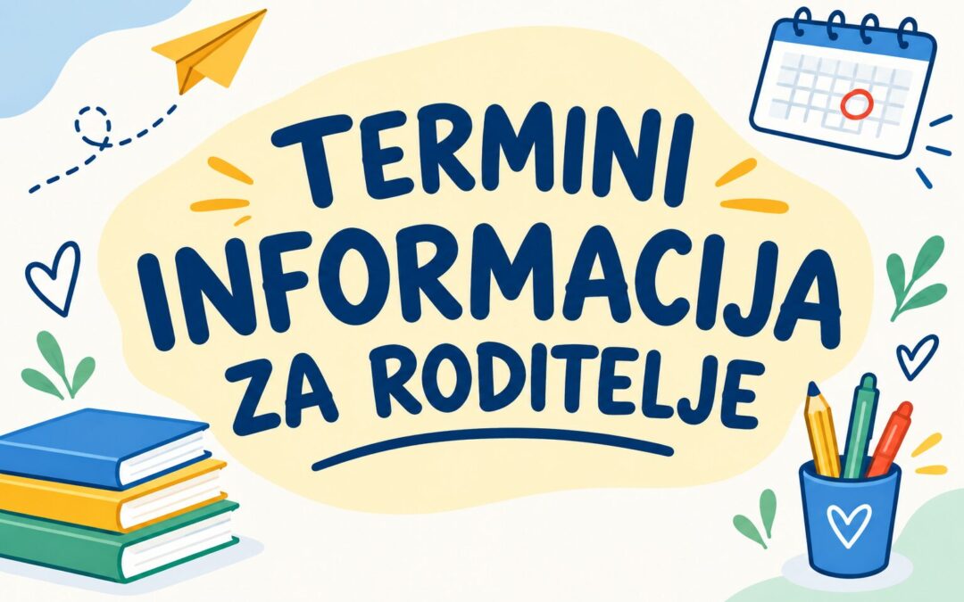 Raspored informacija za roditelje