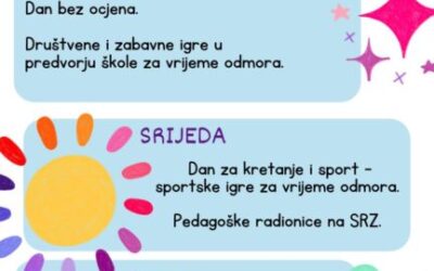 Dječji tjedan u našoj  školi
